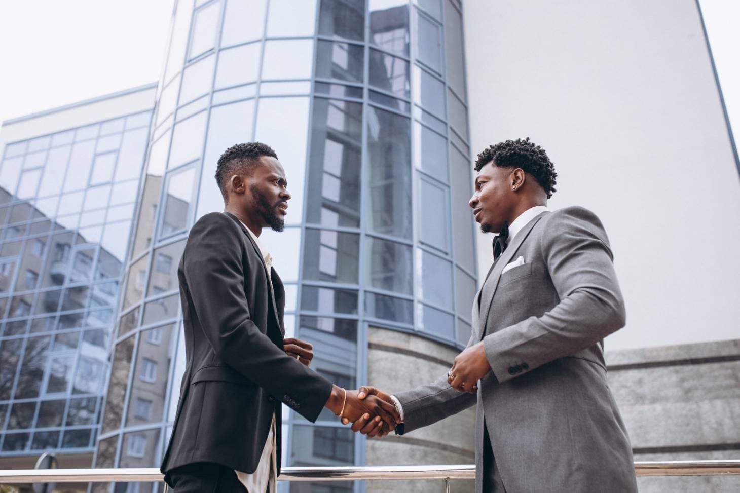 Buyers connecting with sellers